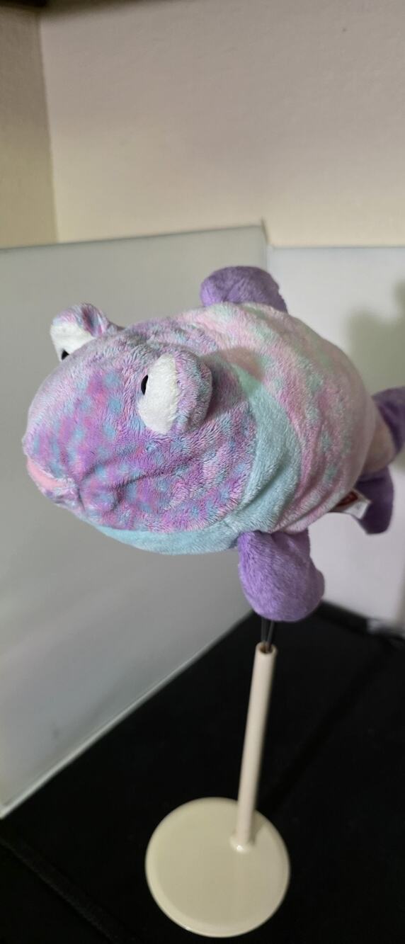 Ty Pluffies Googly Fish Plush TyLux Plush Soft Toy 9" 0111
